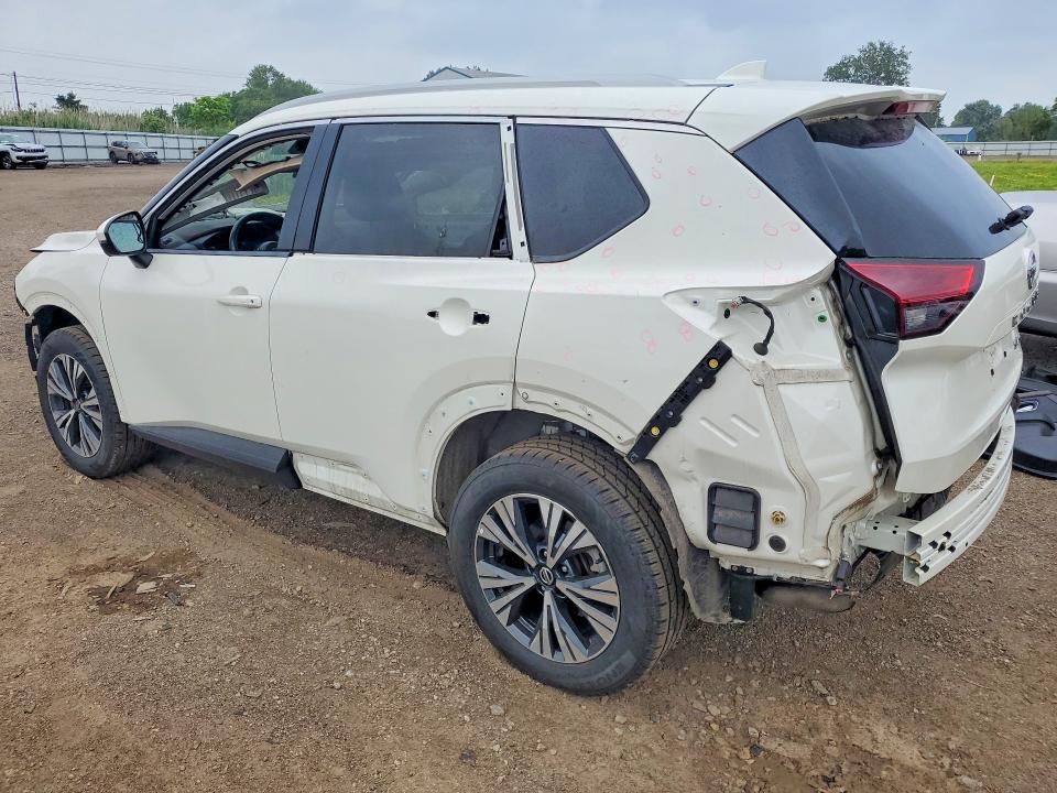 2021 Nissan Rogue VIN 5N1AT3BB2MC798237 COPART salvage auction — HAIL, Oh - Cert Of Title-Salvage, sold $5,100 on 2026-07-02 (photo 2)