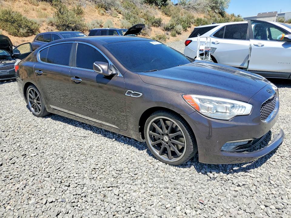 2015 Kia K900 VIN KNALU4D40F6023805 COPART salvage auction — REAR END, NV - SALVAGE TITLE, sold $775 on 2026-07-30 (photo 4)