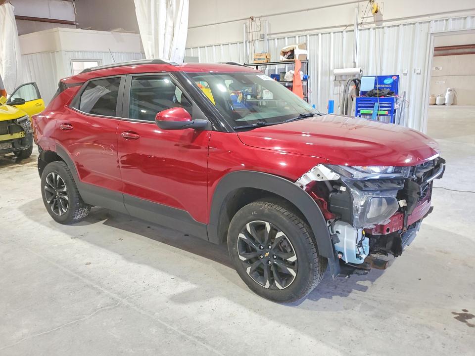 2021 Chevrolet Trailblazer VIN KL79MRSL5MB043408 COPART salvage auction — FRONT END, Ny - Mv-907A Salvage Certificate, sold $1,600 on 2026-07-20 (photo 4)