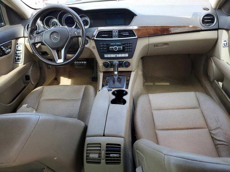 2014 Mercedes-benz C-klasse VIN WDDGF4HB7EG232206 COPART salvage auction — MECHANICAL, Fl - Certificate Of Title (P), sold $2,850 on 2026-07-29 (photo 8)