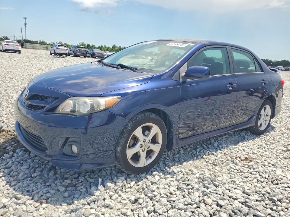 2013 Toyota Corolla VIN 5YFBU4EE1DP168816 COPART salvage auction — MINOR DENT/SCRATCHES, Fl - Cert Of Title Slvg Rebuildable, sold $4,350 on 2026-07-10 (photo 1)