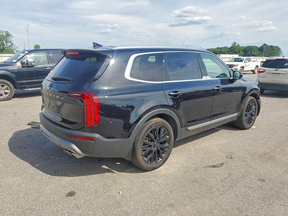 2021 Kia Telluride VIN 5XYP5DHC9MG103178 COPART salvage auction — FRONT END, Nc - Salvage Certificate Of Title, sold $2,900 on 2026-07-28 (photo 3)
