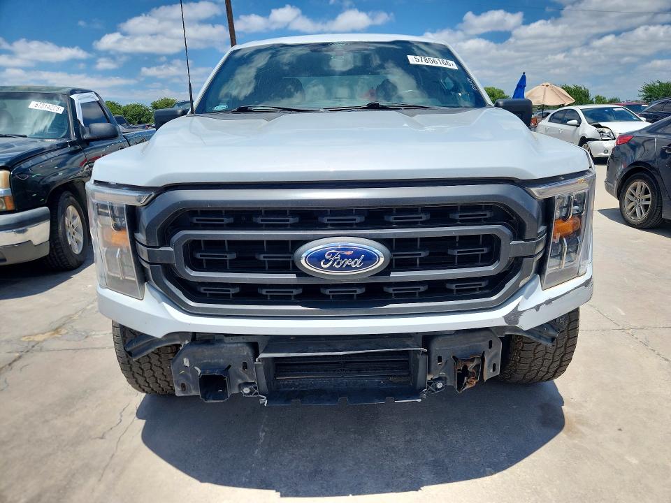 2021 Ford VIN 1FTEW1CP9MKE74462 COPART salvage auction — FRONT END, Tx - Certificate Of Title, sold $10,500 on 2026-07-09 (photo 5)