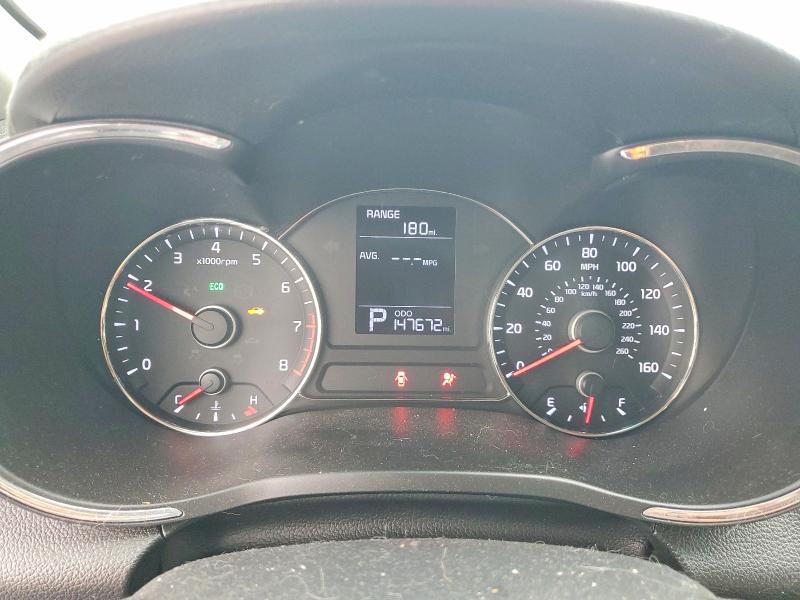 2015 Kia Forte VIN KNAFK4A60F5378245 COPART salvage auction — HAIL, OK - CERT OF TITLE-SALVAGE, sold $825 on 2026-07-24 (photo 9)