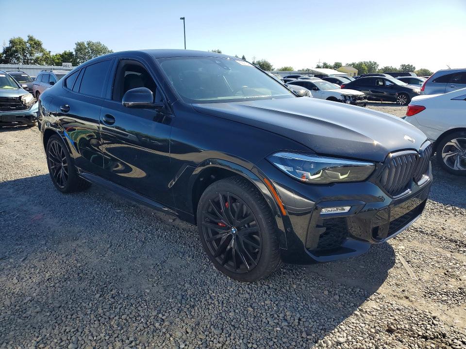 2023 BMW X6 VIN 5UXCY6C09P9N63590 COPART salvage auction — VANDALISM, CA - SALVAGE CERTIFICATE, sold $34,000 on 2026-07-02 (photo 4)