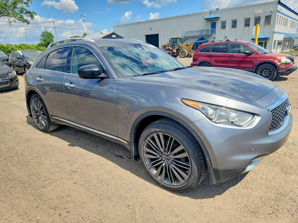2017 Infiniti Qx70 VIN JN8CS1MW9HM410803 COPART salvage auction — MISSING/ALTERED VIN, Qc - Irrecuperable, sold $450 on 2026-07-28 (photo 4)
