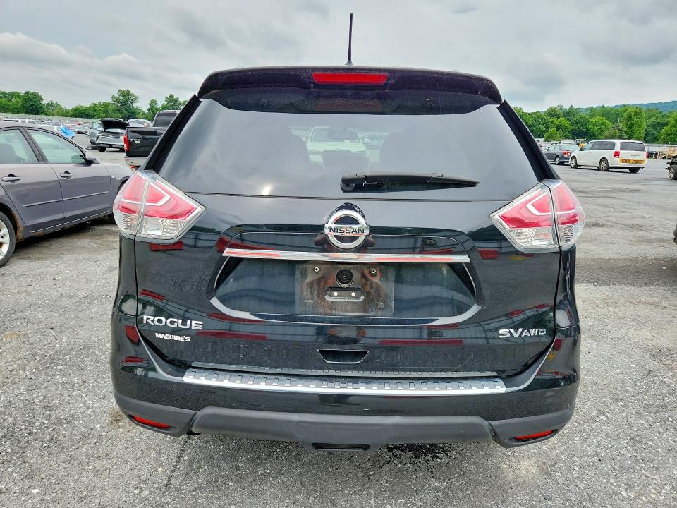 2015 Nissan Rogue VIN 5N1AT2MVXFC787653 COPART salvage auction — FRONT END, Pa - Certificate Of Salvage, sold $775 on 2026-07-04 (photo 6)