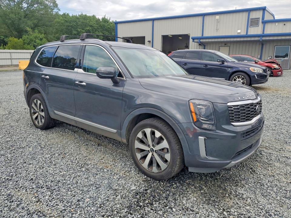 2021 Kia Telluride VIN 5XYP64HCXMG159336 COPART salvage auction — REAR END, Nc - Salvage Certificate Of Title, sold $6,000 on 2026-07-09 (photo 4)
