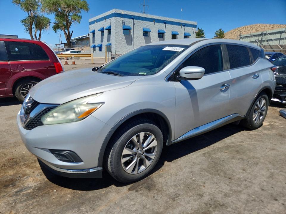 2017 Nissan Murano VIN 5N1AZ2MG8HN134133 — COPART salvage auction photo
