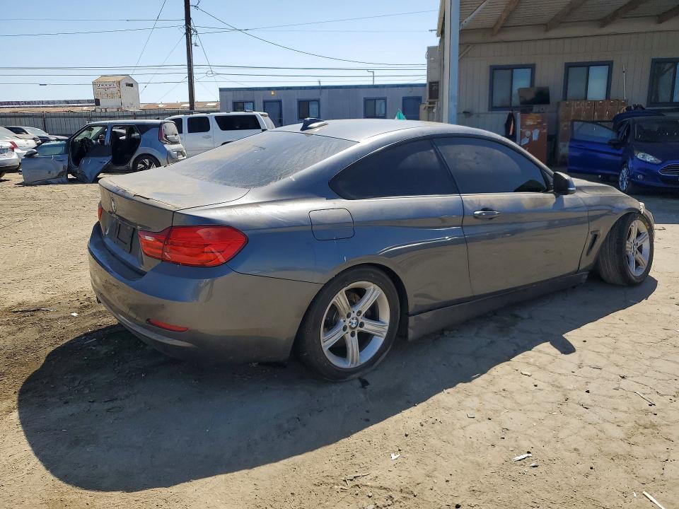 2014 BMW 4er VIN WBA3N7C51EF718530 COPART salvage auction — SIDE, Ca - Salvage Certificate, sold $1,000 on 2026-07-13 (photo 3)
