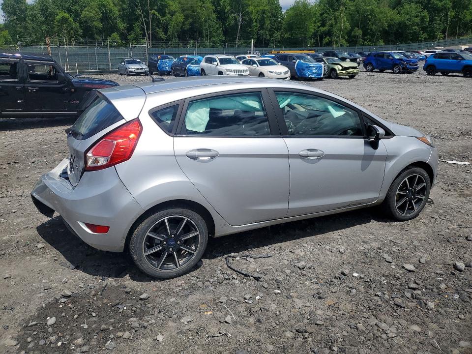 2018 Ford Fiesta VIN 3FADP4EJ0JM134274 COPART salvage auction — REAR END, Pa - Certificate Of Salvage, sold $600 on 2026-07-22 (photo 3)