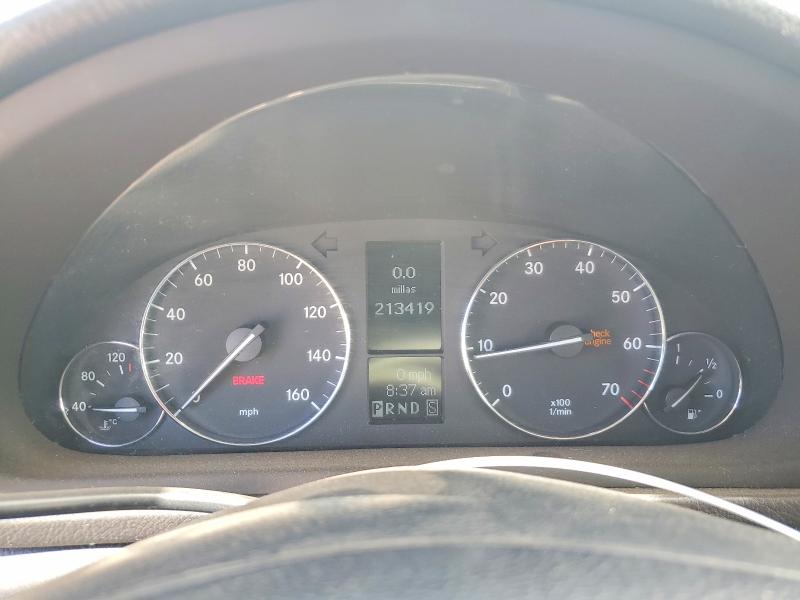 2007 Mercedes-benz C-klasse VIN WDBRF54HX7F856172 COPART salvage auction — FRONT END, Ca - Salvage Certificate, sold $60 on 2026-07-17 (photo 9)