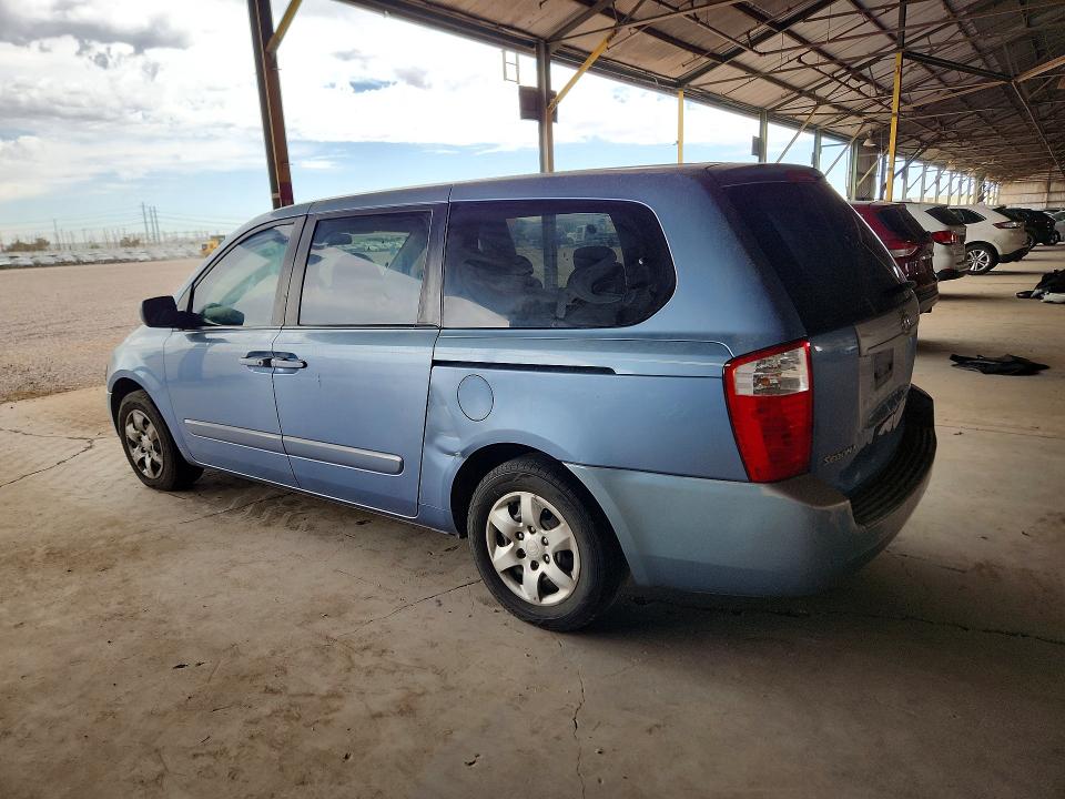 2006 Kia SEDONA VIN KNDMB233X66032201 COPART salvage auction — REAR END, AZ - CERTIFICATE OF TITLE, sold $475 on 2026-07-29 (photo 2)