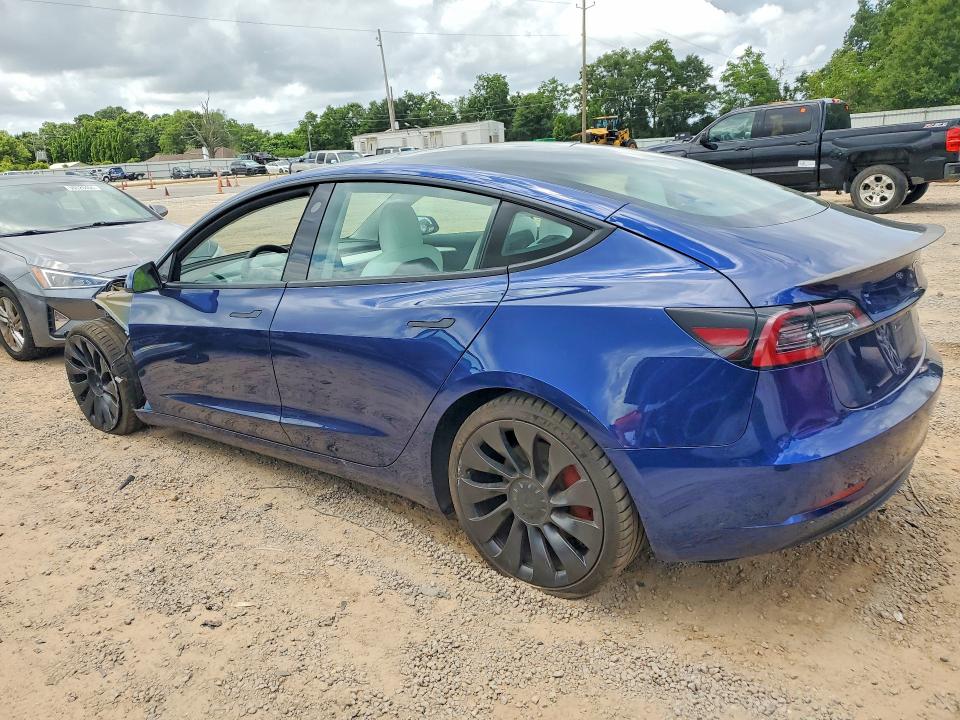 2023 Tesla Model 3 VIN 5YJ3E1EC1PF399178 COPART salvage auction — FRONT END, Fl - Certificate Of Destruction, sold $650 on 2026-07-28 (photo 2)