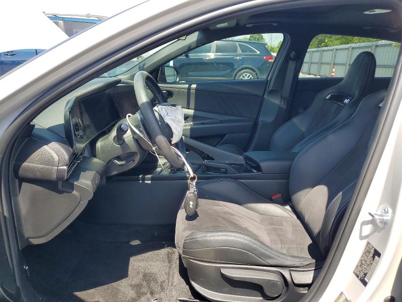 2026 Hyundai Elantra VIN KMHLW4DK1TU037906 COPART salvage auction — FRONT END, Fl - Cert Of Title Slvg Rebuildable, sold $9,200 on 2026-07-21 (photo 7)