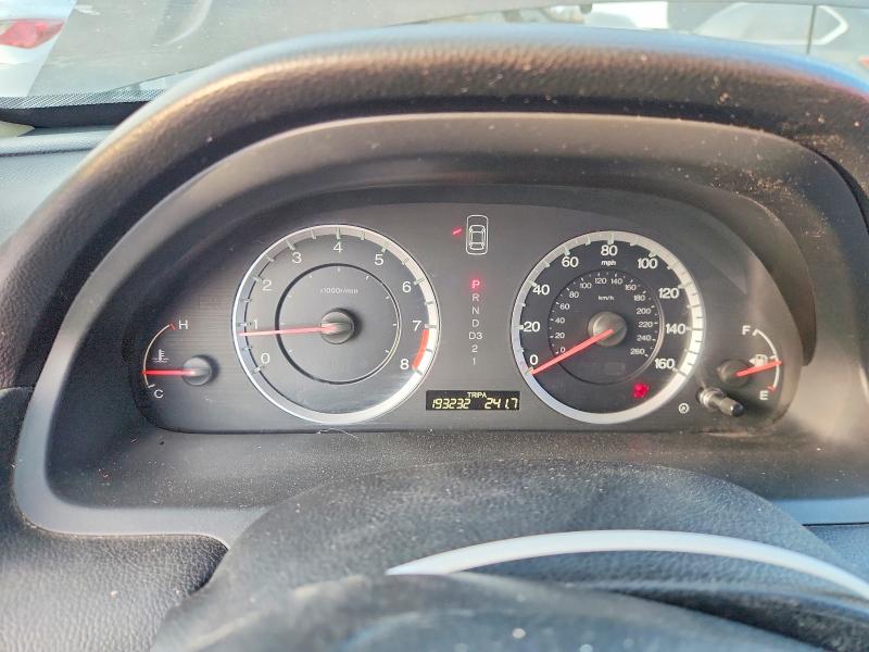 2011 Honda Accord VIN 1HGCP2F89BA071424 COPART salvage auction — FRONT END, Tx - Nonrepairable Title, sold $900 on 2026-07-02 (photo 9)