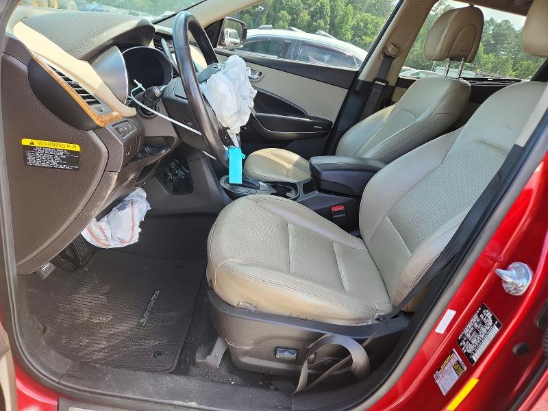 2013 Hyundai Santa fe VIN 5XYZU3LB9DG056996 COPART salvage auction — FRONT END, Ga - Cert Of Title-Salvage, sold $2,100 on 2026-07-09 (photo 7)