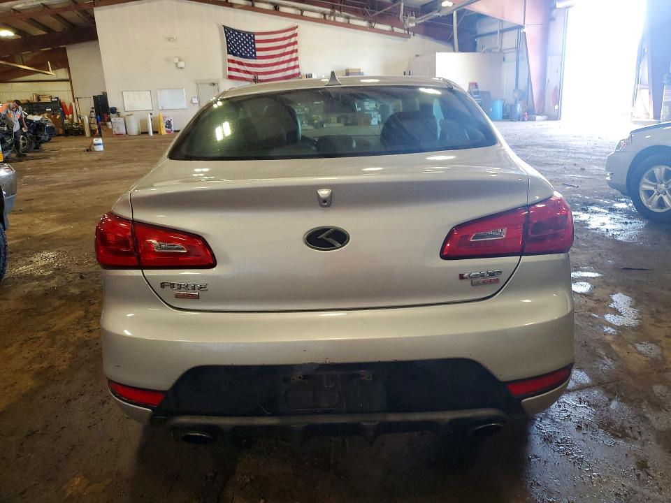 2016 Kia Forte VIN KNAFZ6A34G5641996 COPART salvage auction — MECHANICAL, Mi - Dealer Only Clean Title, sold $875 on 2026-07-24 (photo 6)