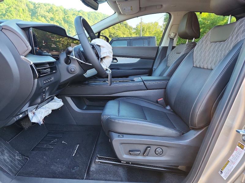 2025 Nissan Murano VIN 5N1AZ3DT3SC122705 COPART salvage auction — FRONT END, Nj - Cert Of Title-Salvage, sold $11,800 on 2026-07-30 (photo 7)
