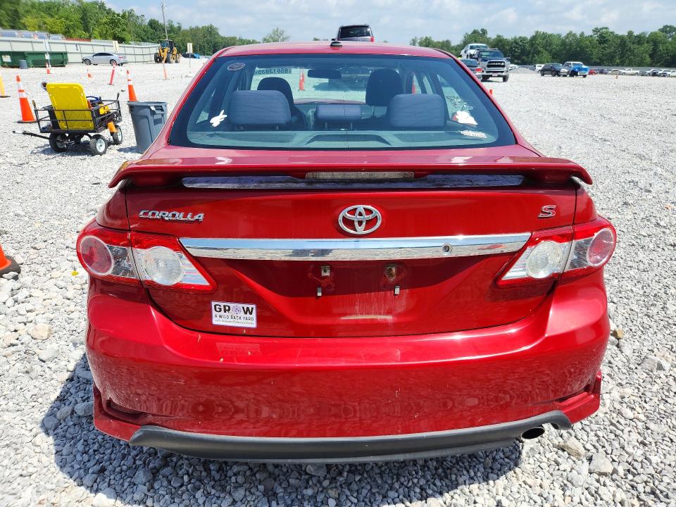 2012 Toyota Corolla VIN 5YFBU4EE3CP023663 COPART salvage auction — FRONT END, Oh - Cert Of Title-Salvage, sold $2,050 on 2026-07-14 (photo 6)