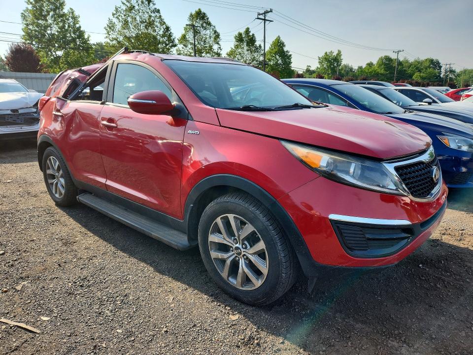 2015 Kia Sportage VIN KNDPBCAC5F7705315 COPART salvage auction — ROOF, Ct - Cert Of Title-Salvage, sold $2,000 on 2026-07-07 (photo 4)