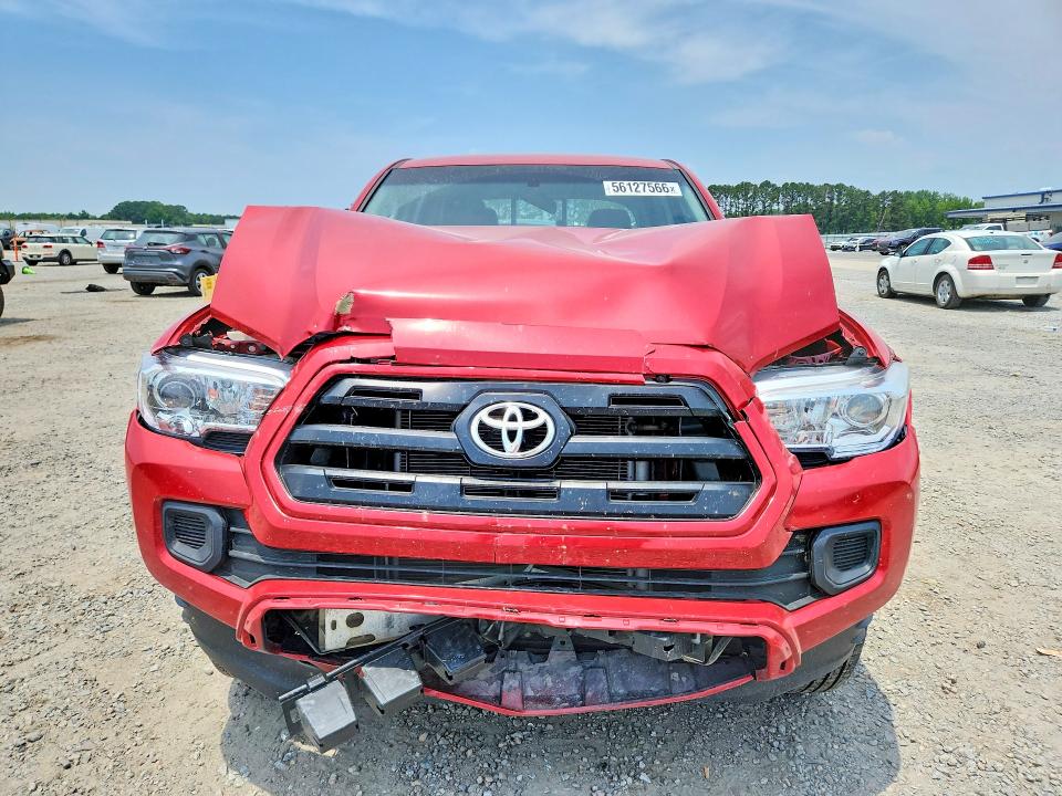 2016 Toyota Tacoma VIN 5TFAX5GN6GX064804 COPART salvage auction — FRONT END, NC - SALVAGE CERTIFICATE OF TITLE, sold $5,700 on 2026-07-27 (photo 5)
