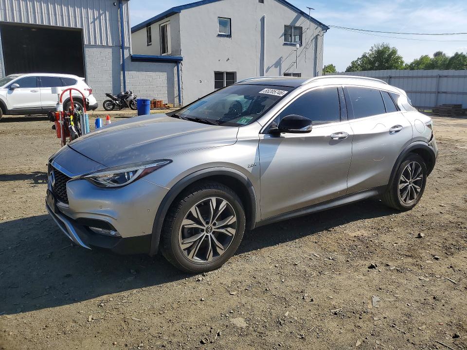 2018 Infiniti Qx30 VIN SJKCH5CR5JA052729 COPART salvage auction — REAR END, Nj - Cert Of Title-Salvage, sold $1,900 on 2026-07-13 (photo 1)