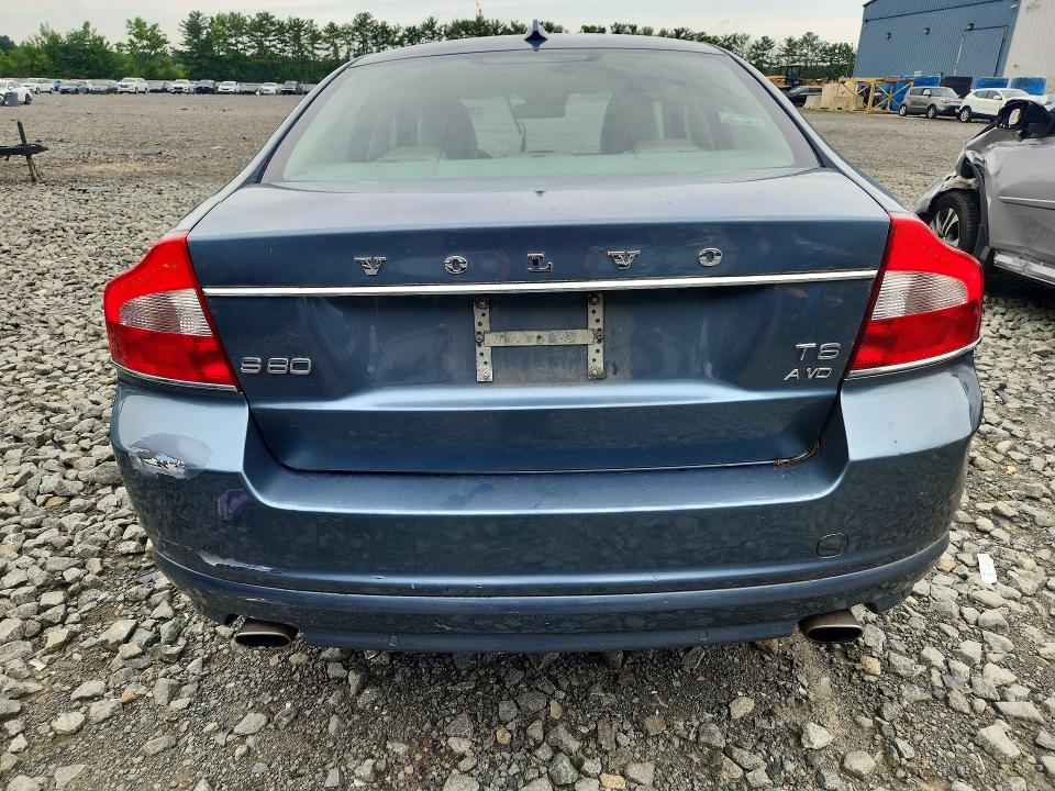 2012 Volvo S80 VIN YV1902AH0C1160430 COPART salvage auction — FRONT END, Pa - Certificate Of Salvage, sold $475 on 2026-08-10 (photo 6)