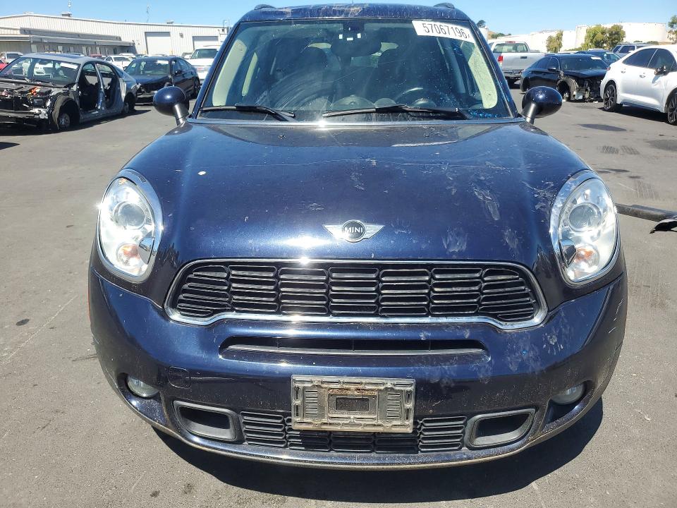 2012 Mini VIN WMWZC5C57CWL56723 COPART salvage auction — WATER/FLOOD, Ca - Salvage Certificate, sold $450 on 2026-08-03 (photo 5)