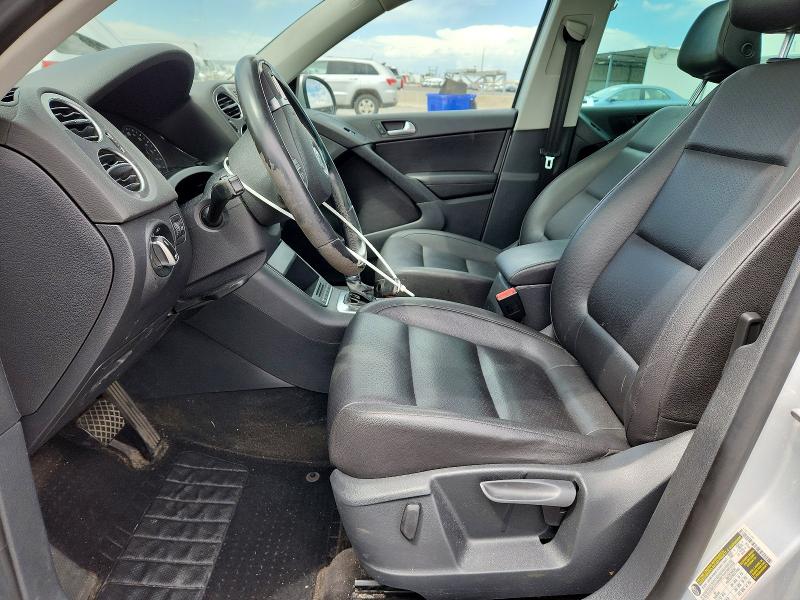 2013 Volkswagen Tiguan VIN WVGBV7AX9DW551072 COPART salvage auction — FRONT END, Co - Public - Salvage Title, sold $600 on 2026-07-28 (photo 7)