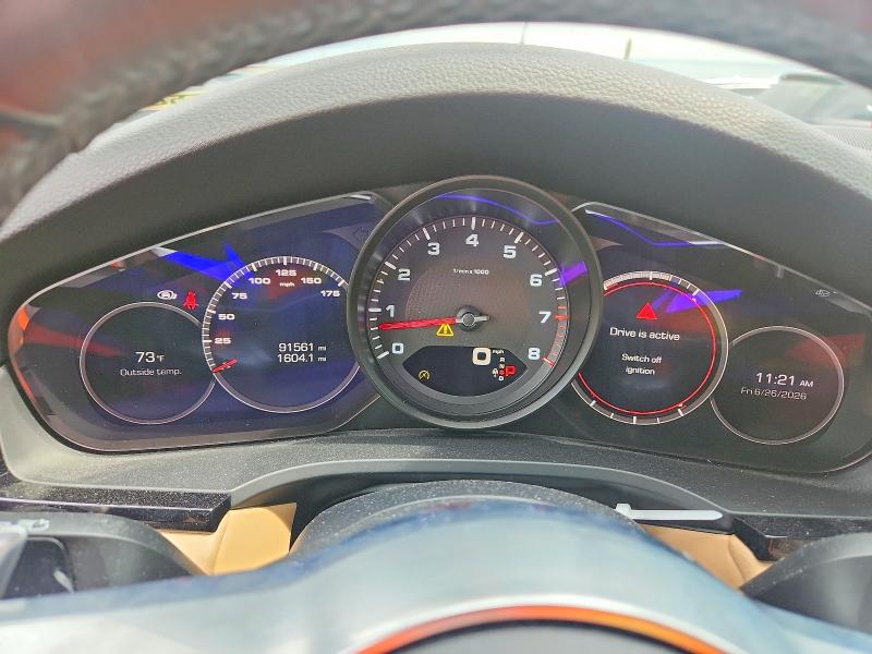 2019 Porsche Cayenne VIN WP1AA2AY6KDA06803 COPART salvage auction — MECHANICAL, Mt - Certificate Of Title, sold $10,200 on 2026-07-30 (photo 9)