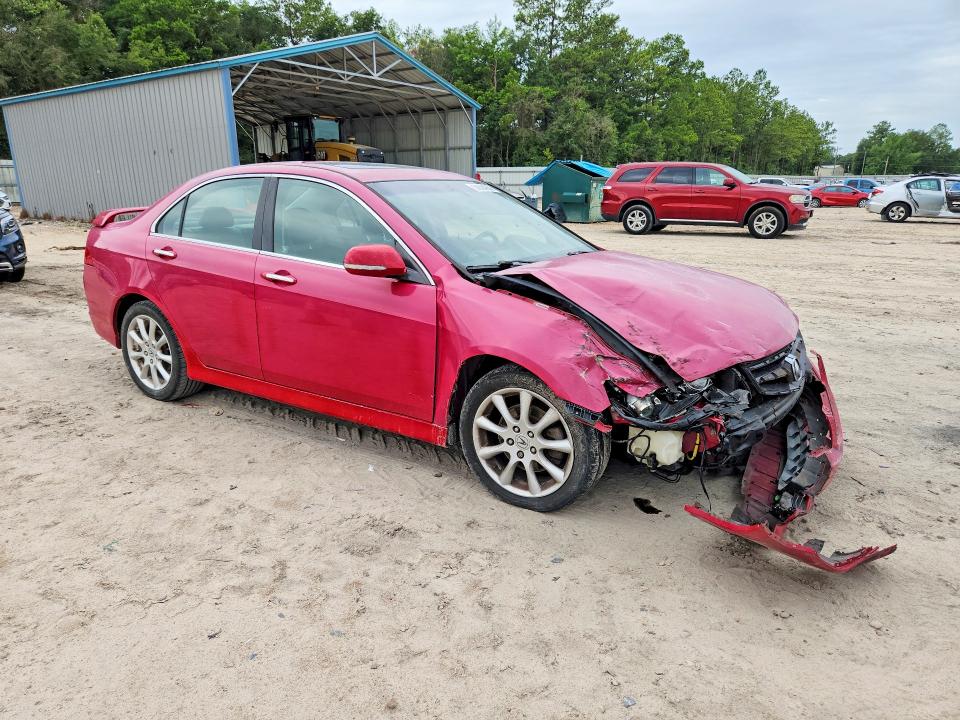 2008 Acura Tsx VIN JH4CL96888C013982 COPART salvage auction — FRONT END, FL - CERT OF TITLE SLVG REBUILDABLE, sold $125 on 2026-07-17 (photo 4)