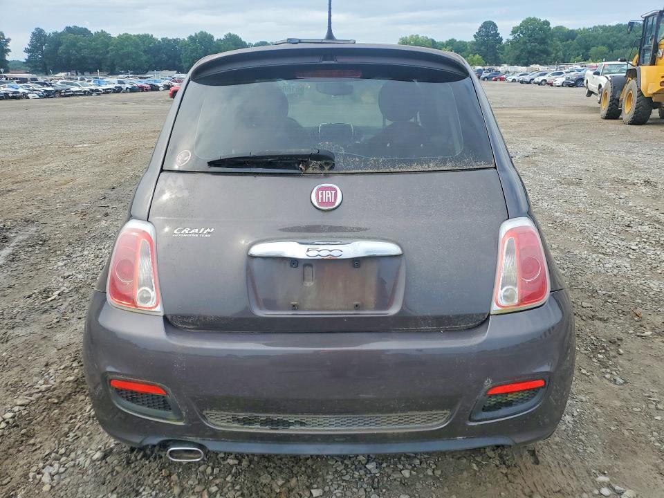 2017 Fiat 500 VIN 3C3CFFKR5HT598485 COPART salvage auction — MECHANICAL, AR - CERTIFICATE OF TITLE, sold $80 on 2026-08-12 (photo 6)
