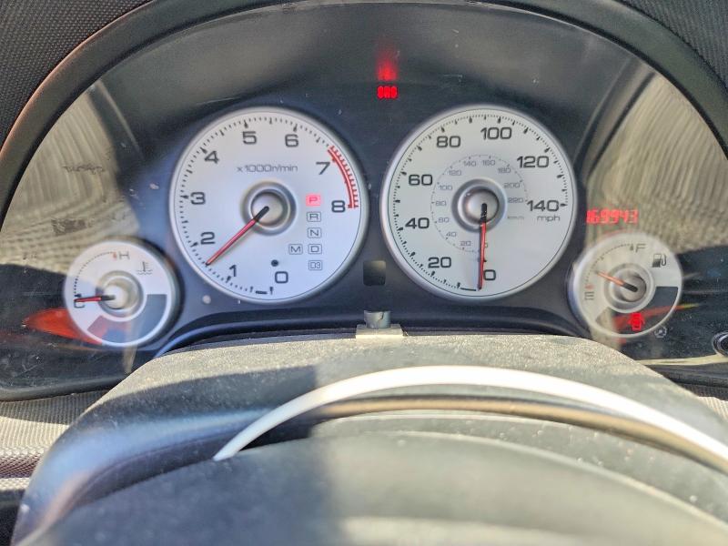 2002 Acura Rsx VIN JH4DC54802C007102 COPART salvage auction — REAR END, Or - Salvage Title Certificate, sold $125 on 2026-08-03 (photo 9)