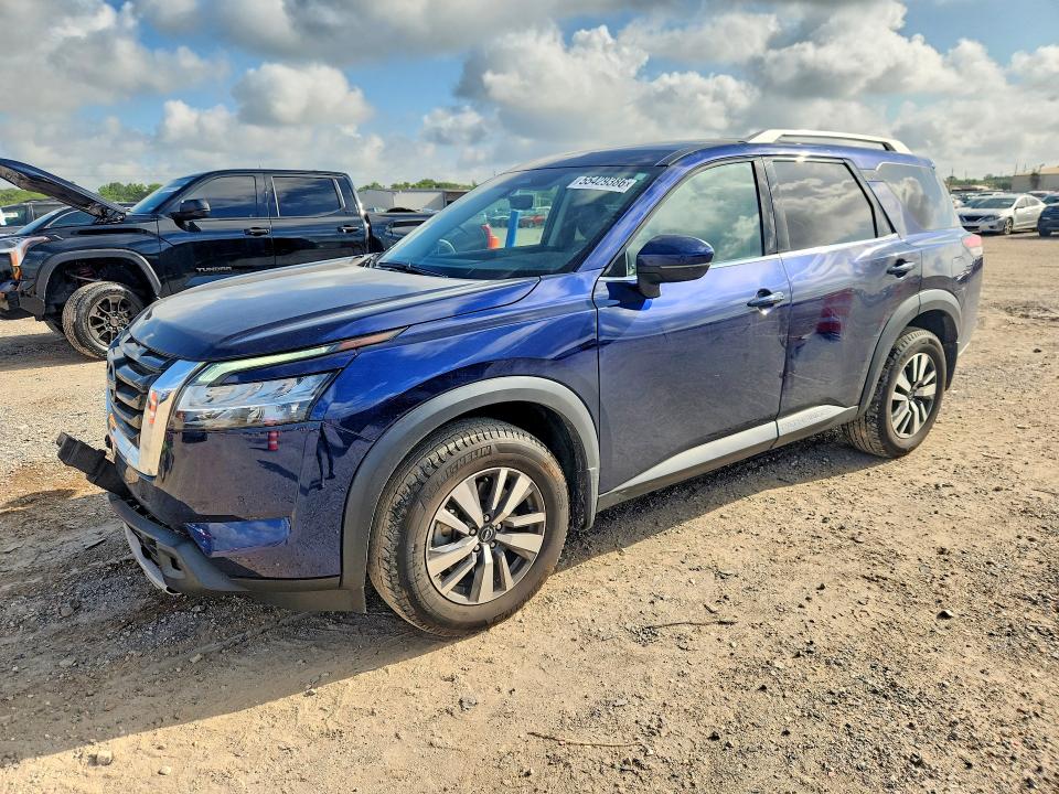 2024 Nissan Pathfinder VIN 5N1DR3CCXRC229811 COPART salvage auction — FRONT END, Id - Cert Of Title -Rebuilt Salvage (P), sold $19,300 on 2026-07-09 (photo 1)