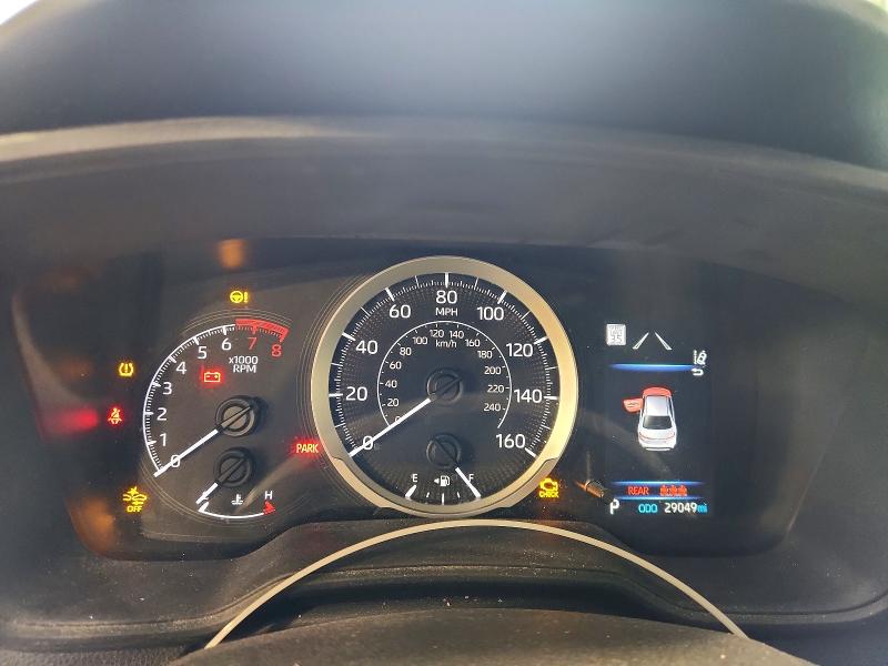 2020 Toyota Corolla VIN 5YFEPRAE7LP068824 COPART salvage auction — FRONT END, Vt - Cert Of Title-Salvage Vehicle, sold $250 on 2026-07-27 (photo 9)