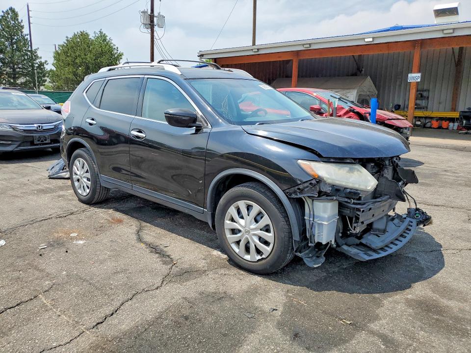2016 Nissan Rogue VIN KNMAT2MV9GP617914 COPART salvage auction — FRONT END, Co - Public - Salvage Title, sold $775 on 2026-07-14 (photo 4)