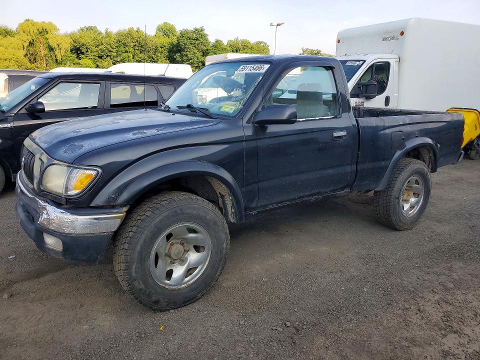 2001 Toyota Tacoma VIN 5TEPM62N41Z724340 COPART salvage auction — FRONT END, Vt - Certificate Of Title (P), sold $2,250 on 2026-07-03 (photo 1)