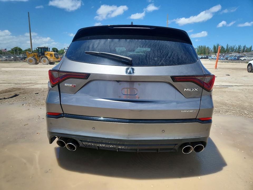 2023 Acura Mdx VIN 5J8YD8H97PL000371 COPART salvage auction — REAR END, Fl - Cert Of Title Slvg Rebuildable, sold $17,600 on 2026-07-09 (photo 6)