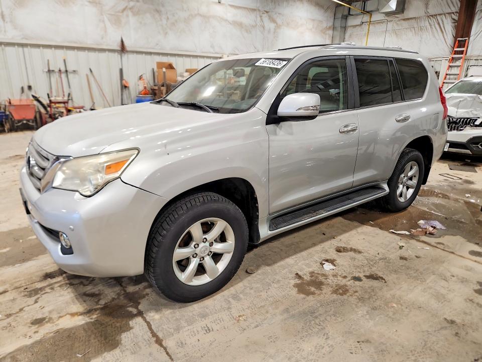 2010 Lexus Gx 460 VIN JTJBM7FX3A5016527 COPART salvage auction — FRONT END, Wi - Certificate Of Title, sold $5,100 on 2026-07-08 (photo 1)