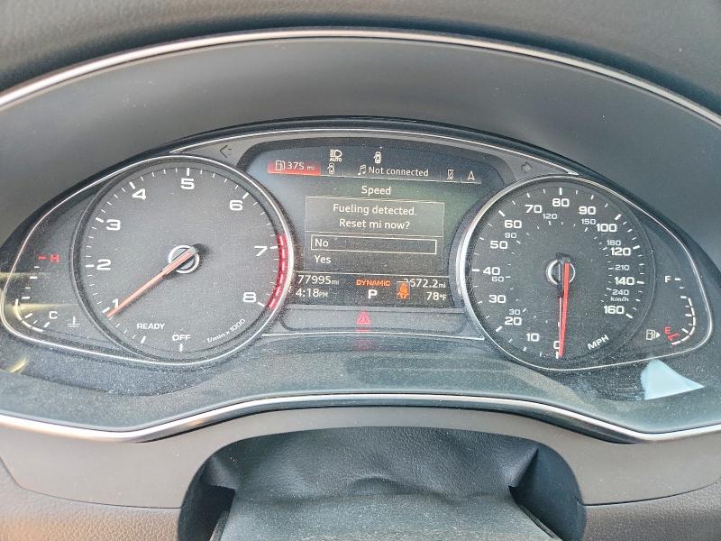 2020 Audi VIN WAUD8AF27LN059494 COPART salvage auction — HAIL, Ks - Cert Of Title-Salvage, sold $13,200 on 2026-07-15 (photo 9)