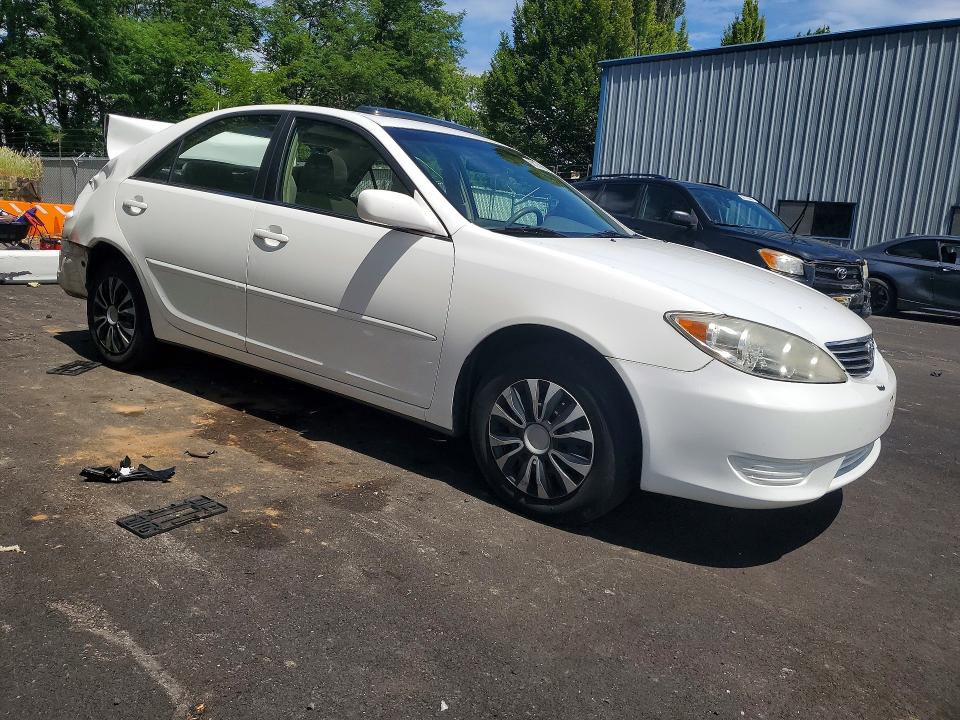 2005 Toyota Camry VIN JTDBE30K053021207 COPART salvage auction — REAR END, Wa - Bill Of Sale, sold $675 on 2026-07-06 (photo 4)