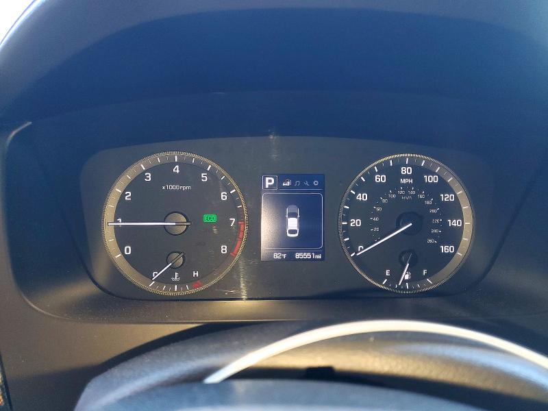 2017 Hyundai Sonata VIN 5NPE34AF3HH555580 COPART salvage auction — VANDALISM, Ca - Salvage Certificate, sold $2,000 on 2026-07-02 (photo 9)