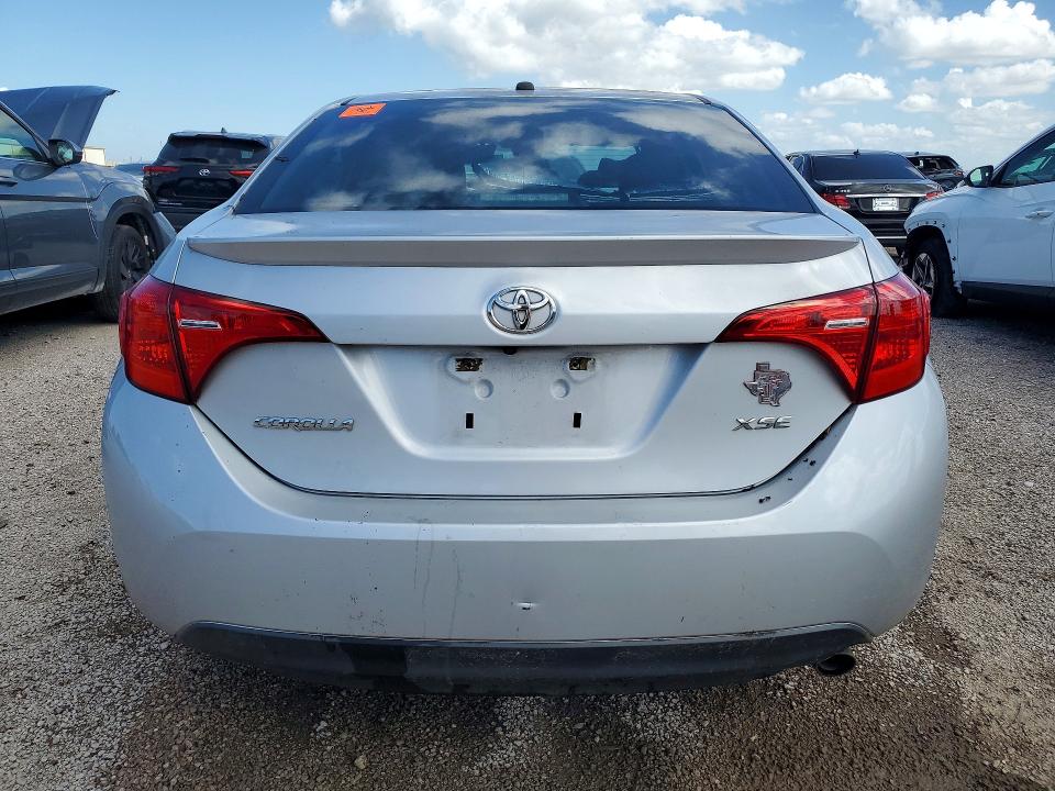 2018 Toyota Corolla VIN 5YFBURHE1JP749270 COPART salvage auction — FRONT END, TX - CERTIFICATE OF TITLE, sold $2,550 on 2026-07-28 (photo 6)