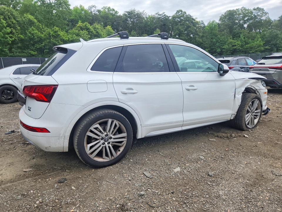 2018 Audi Q5 VIN WA1BNAFY0J2172588 COPART salvage auction — FRONT END, Md - Cert Of Salvage > 75% Damage, sold $9,300 on 2026-07-24 (photo 3)