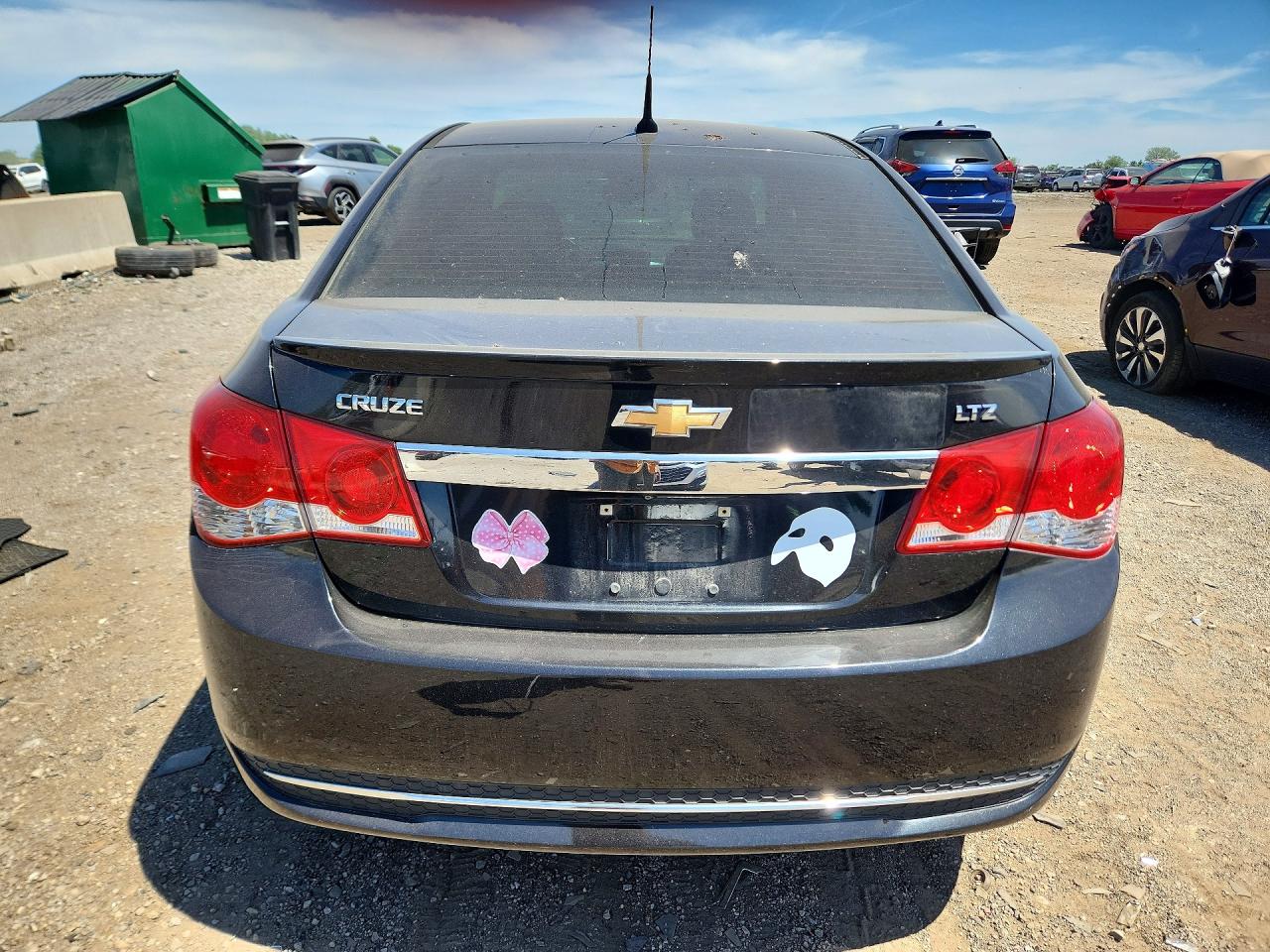 2014 Chevrolet Cruze VIN 1G1PG5SB7E7286748 COPART salvage auction — Front End, IL - SALVAGE CERTIFICATE, sold $400 on 2026-07-09 (photo 6)