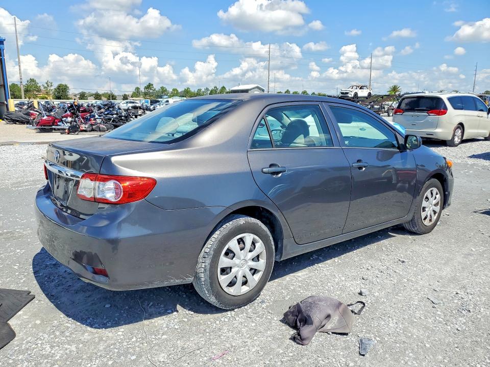 2012 Toyota Corolla VIN 5YFBU4EE3CP020794 COPART salvage auction — MINOR DENT/SCRATCHES, Fl - Certificate Of Title, sold $1,550 on 2026-07-17 (photo 3)