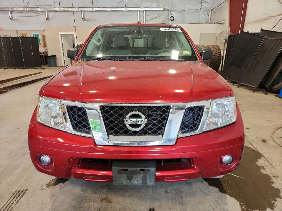 2018 Nissan Navara (frontier) VIN 1N6AD0EV5JN722532 COPART salvage auction — FRONT END, Vt - Certificate Of Title, sold $2,650 on 2026-07-09 (photo 5)