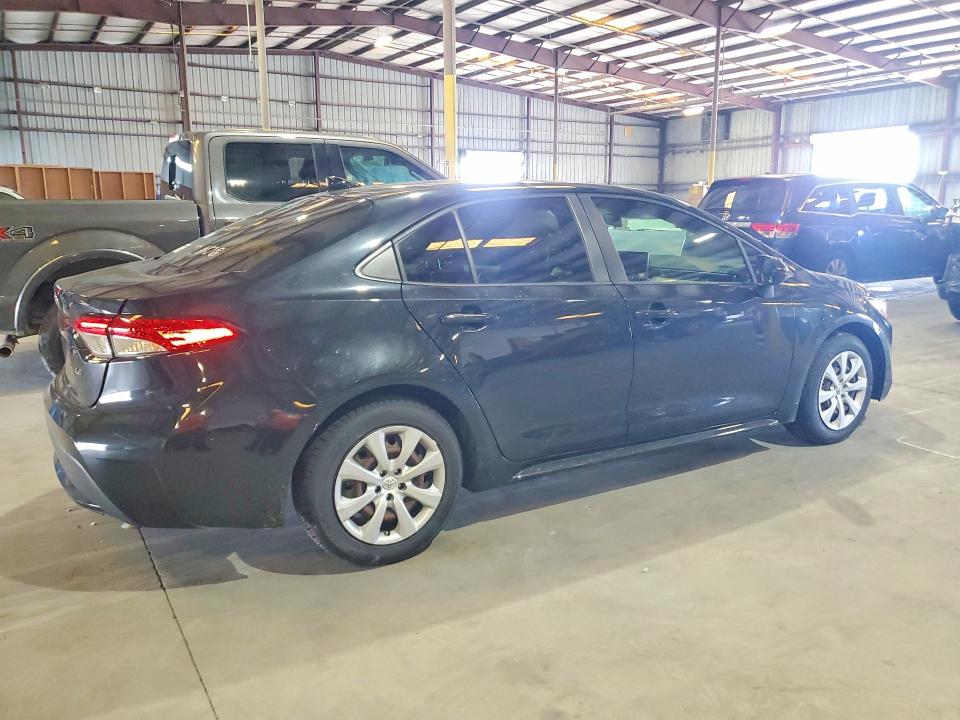 2020 Toyota Corolla VIN JTDEPRAE5LJ009551 COPART salvage auction — REAR END, Fl - Cert Of Title Slvg Rebuildable, sold $3,750 on 2026-07-08 (photo 3)