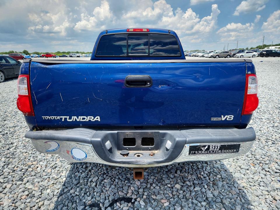 2005 Toyota Tundra VIN 5TBRT34105S470836 COPART salvage auction — SIDE, Fl - Cert Of Title Slvg Rebuildable, sold $800 on 2026-07-24 (photo 6)